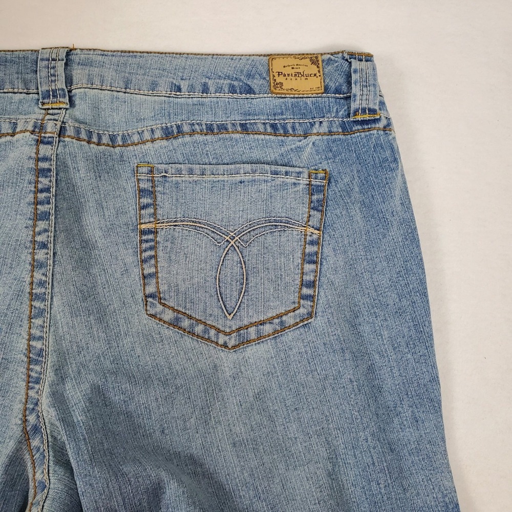 Paris Blues Denim Jeans Women's Size 24 Light Bootcut Authentic American‎ Brand - Picture 12 of 16